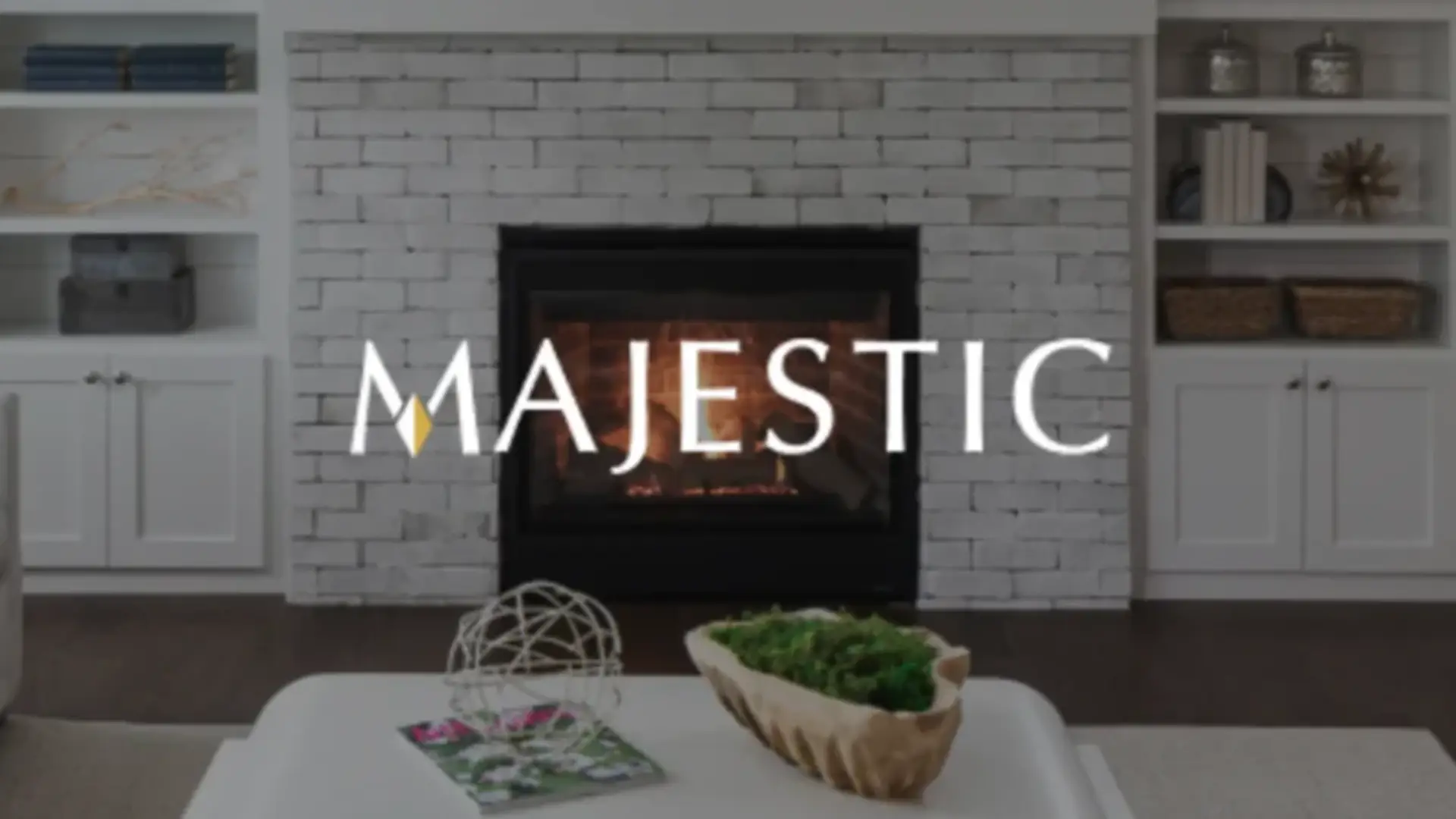 Majestic Fireplaces Logo brand