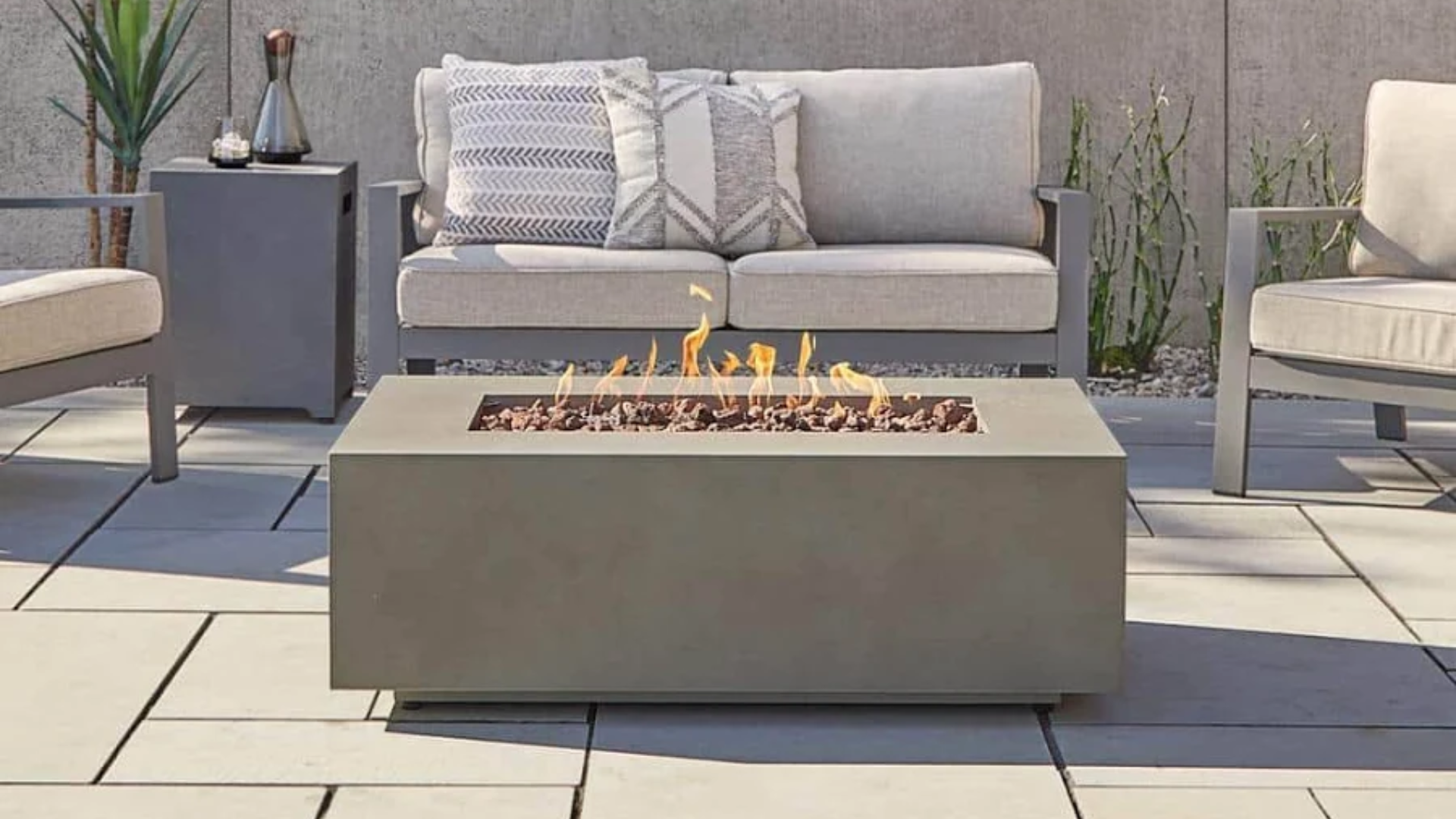 outdoor real flame fire pit outdoor fireplace